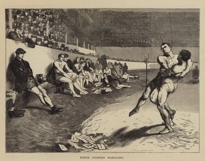 North Country Wrestling by Edwin Buckman